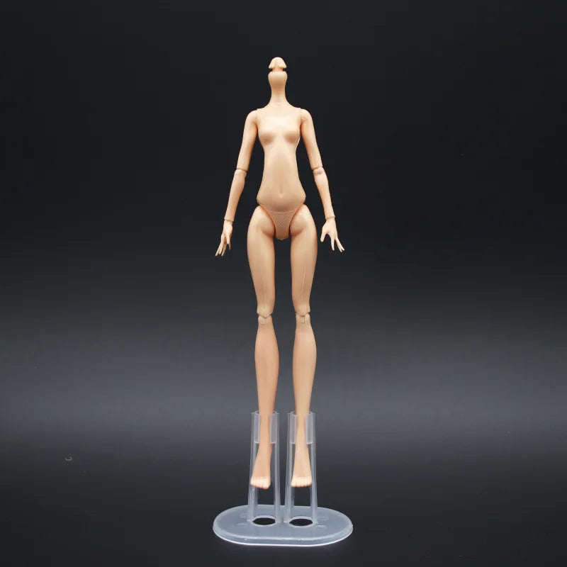 Multi-Joints Movable Doll Body Toy 23cm Doll Toy To Fit Many Heads White Green Brown Purple Monstering High Doll Body Cat heads