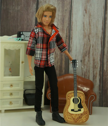 Quality 1/6 Doll Clothing Casual Wear Handmade Clothes Outfit For 29CM Ken Prince Doll Accessories DIY Doll Suits Coat Decors