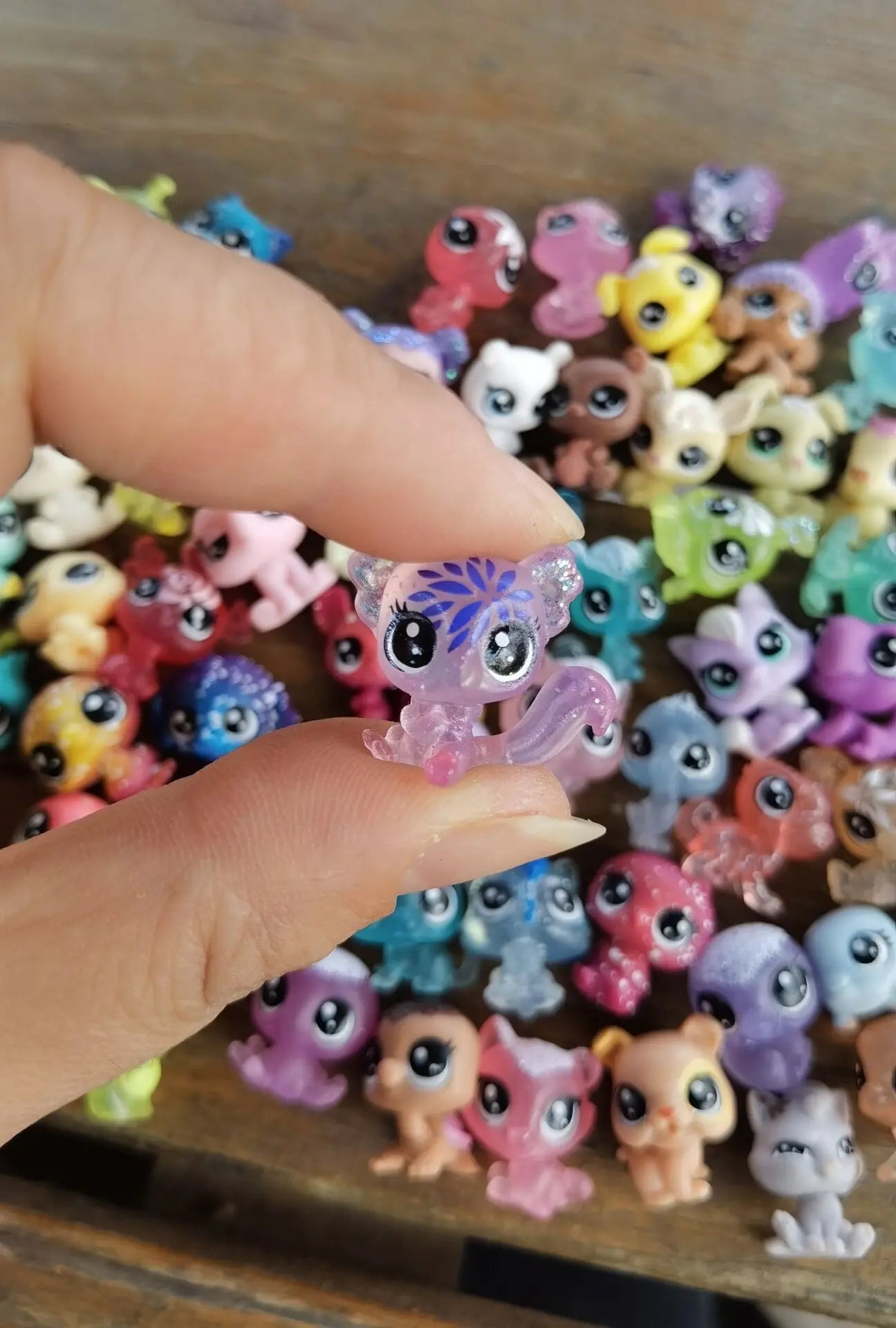 10PCS Littlest Pet Baby Tiniest Mini Figure Original Super Tiny Animal Sheep Bird Bunny Kids Toy Collectibles