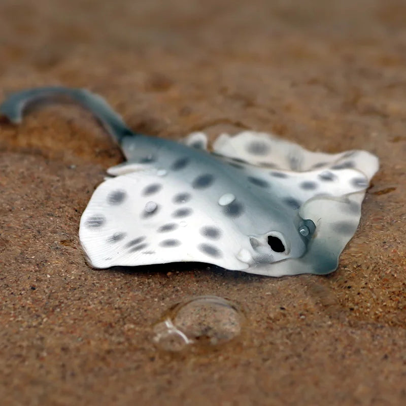 Oenux Sea Life Animals Ray Devilray Mantaray Model Action Figures Figurines Ocean Marine Aquarium Education Kids Toy Gift