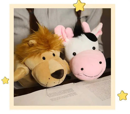 Soft Stuffed Animal Toy Story Cartoon Figure Doll Plush Toys Horse Kids Party Decoration Kawaii Hand Finger Puppet For Children