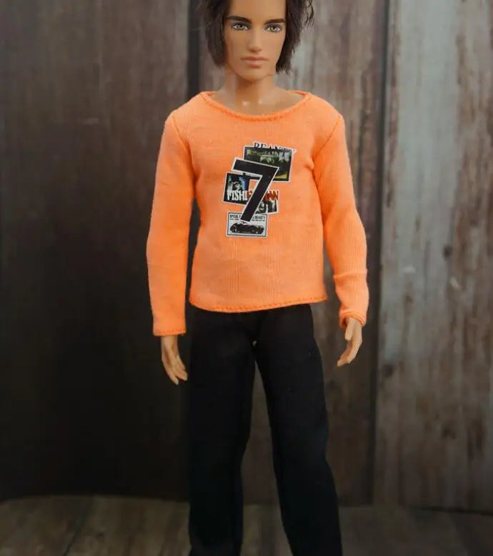 Quality 1/6 Doll Clothing Casual Wear Handmade Clothes Outfit For 29CM Ken Prince Doll Accessories DIY Doll Suits Coat Decors