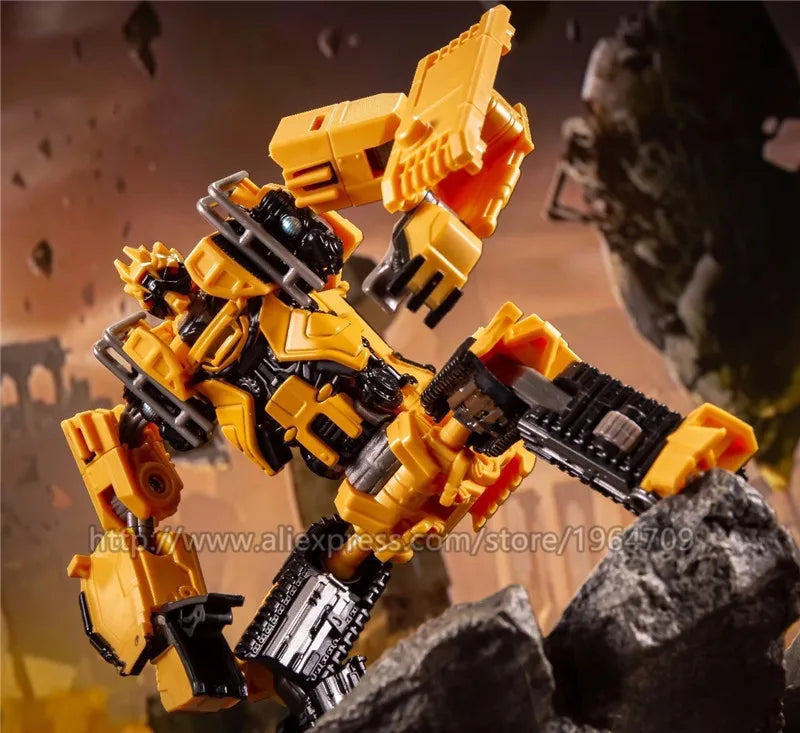 AOYI Oversize 8 IN 1 Transformation GT Devastator Toy Action Figure Cool Robot KO Excavator Model Kid Adult Gifts