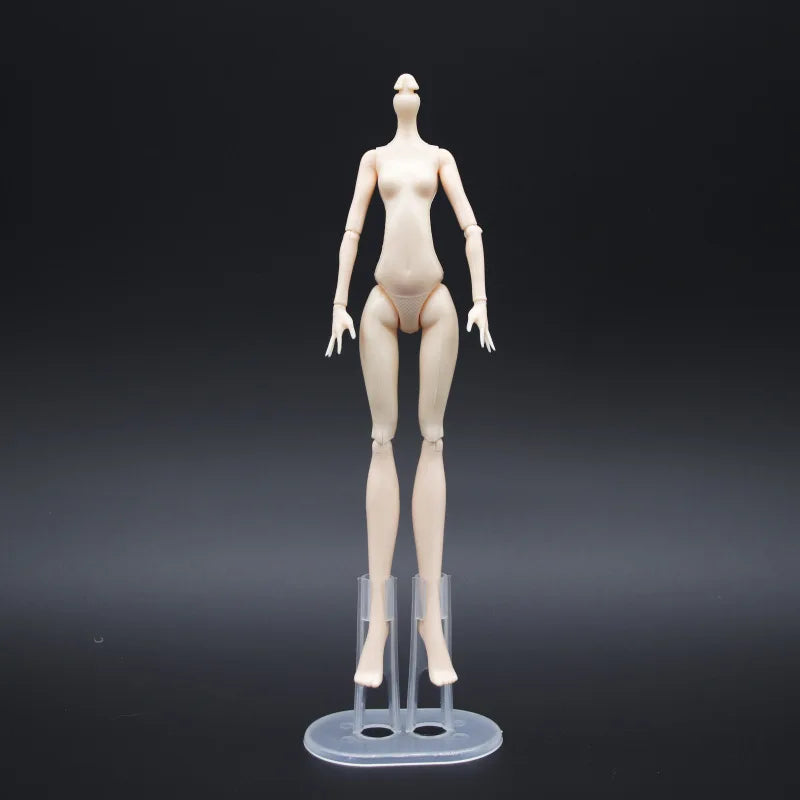 Multi-Joints Movable Doll Body Toy 23cm Doll Toy To Fit Many Heads White Green Brown Purple Monstering High Doll Body Cat heads