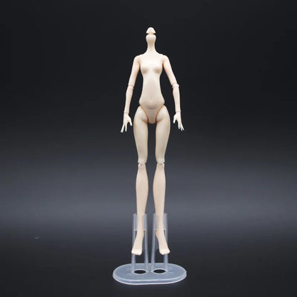 Multi-Joints Movable Doll Body Toy 23cm Doll Toy To Fit Many Heads White Green Brown Purple Monstering High Doll Body Cat heads