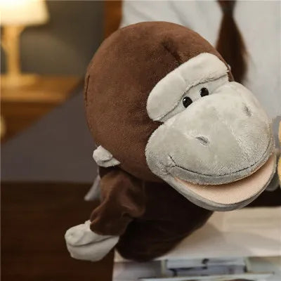 Soft Stuffed Animal Toy Story Cartoon Figure Doll Plush Toys Horse Kids Party Decoration Kawaii Hand Finger Puppet For Children