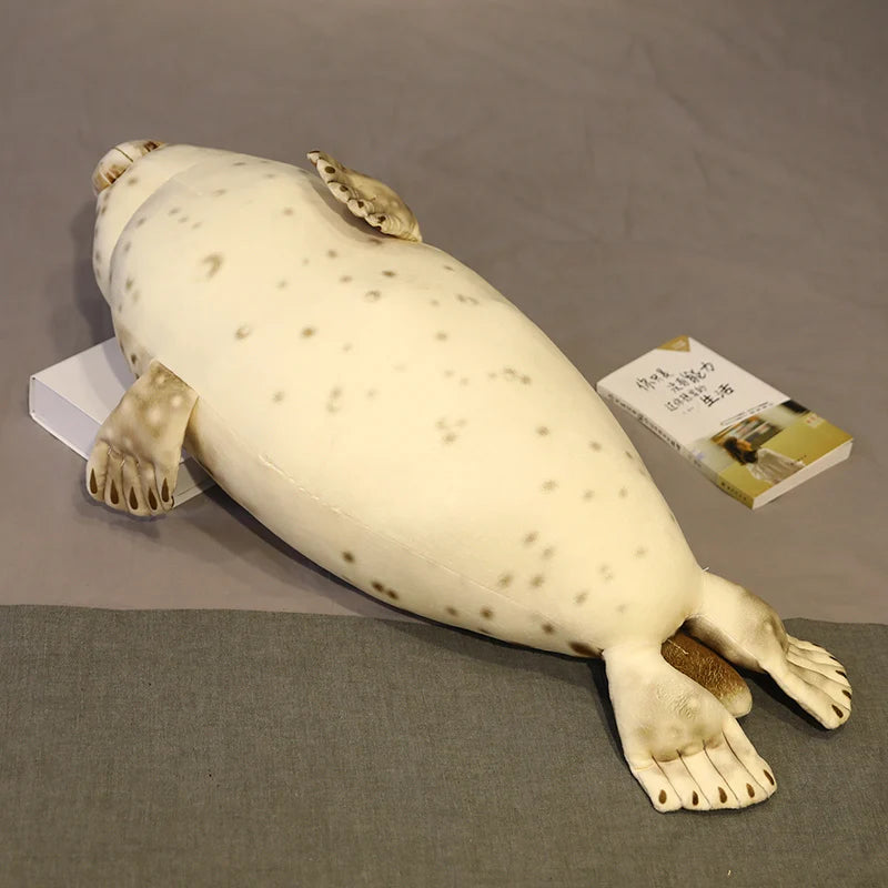 Large Kawaii Sea Lion Plush Toys Soft Marine Animal Cute Seal Stuffed Doll for Kids Gift Sleeping Pillow 3D Novelty Plaything