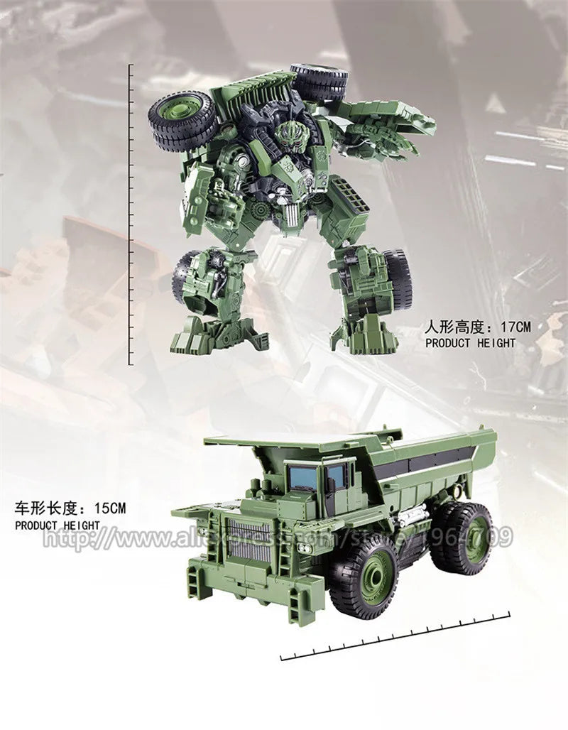 AOYI Oversize 8 IN 1 Transformation GT Devastator Toy Action Figure Cool Robot KO Excavator Model Kid Adult Gifts