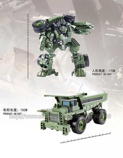 AOYI Oversize 8 IN 1 Transformation GT Devastator Toy Action Figure Cool Robot KO Excavator Model Kid Adult Gifts