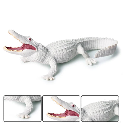 Oenux Wild Animals Action Figures Simulation Sarcosuchus Crocodiles Boar Croc Model PVC Collection Decorate Kids Educational Toy