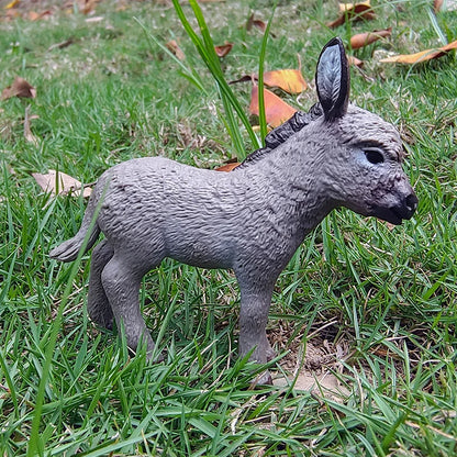 Oenux Simulation Wild Animals Toy Desert Camel Donkey Alpaca Antelope Elk Deer Model Action Figures PVC Decoration Kids Gift