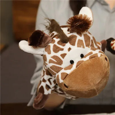 Soft Stuffed Animal Toy Story Cartoon Figure Doll Plush Toys Horse Kids Party Decoration Kawaii Hand Finger Puppet For Children