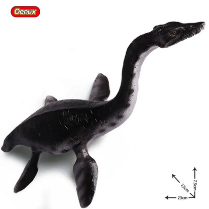 Oenux Prehistoric Savage Mosasaurus Megalodon Mammuthus Jurassic Dinosaurs Sea Life Animals Model Action Figures Toy Kids Gift