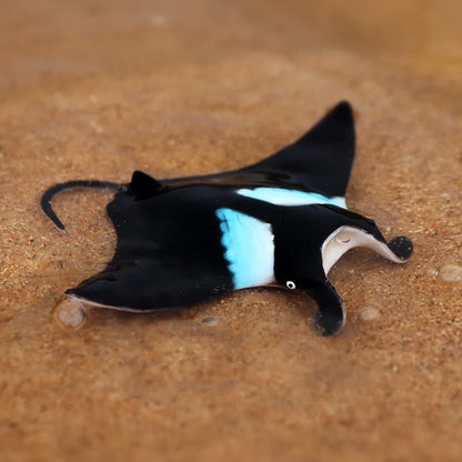 Oenux Sea Life Animals Ray Devilray Mantaray Model Action Figures Figurines Ocean Marine Aquarium Education Kids Toy Gift