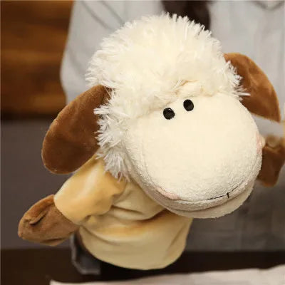 Soft Stuffed Animal Toy Story Cartoon Figure Doll Plush Toys Horse Kids Party Decoration Kawaii Hand Finger Puppet For Children