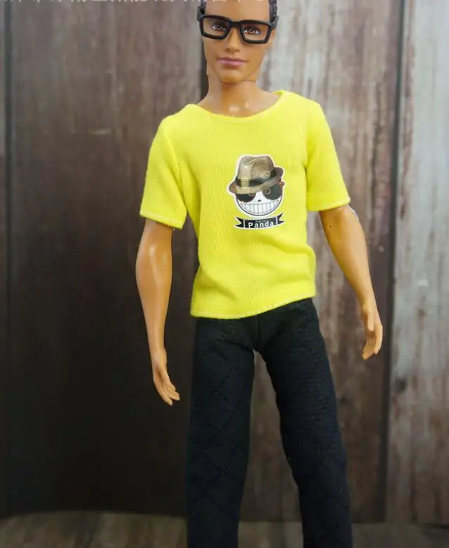 Quality 1/6 Doll Clothing Casual Wear Handmade Clothes Outfit For 29CM Ken Prince Doll Accessories DIY Doll Suits Coat Decors