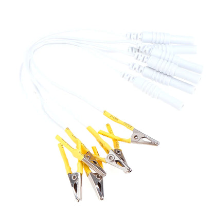 12pcs/lot Alligator Clip Cable, Acupuncture Needles Clip for Electronic Acupuncture Treatment Instrument