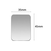 1pc Silver 35x45mm
