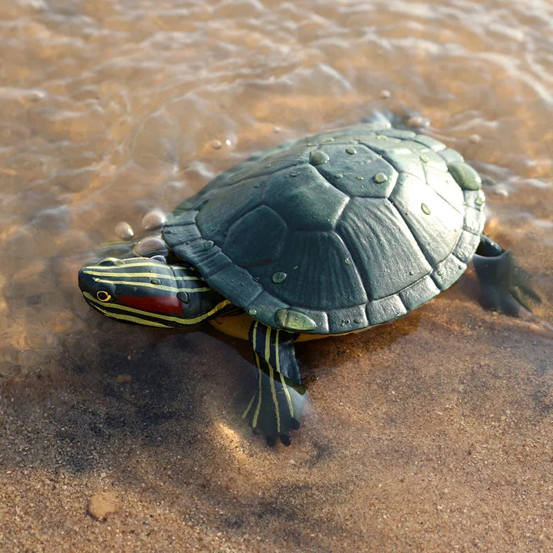 Oenux Ocean Animals  Leatherback Tortoise Turtle Growth Cycle Sea Life Model Figurines Action Figures PVC Education Kid Toy Gift