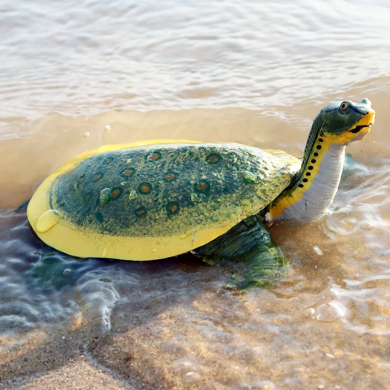 Oenux Ocean Animals  Leatherback Tortoise Turtle Growth Cycle Sea Life Model Figurines Action Figures PVC Education Kid Toy Gift