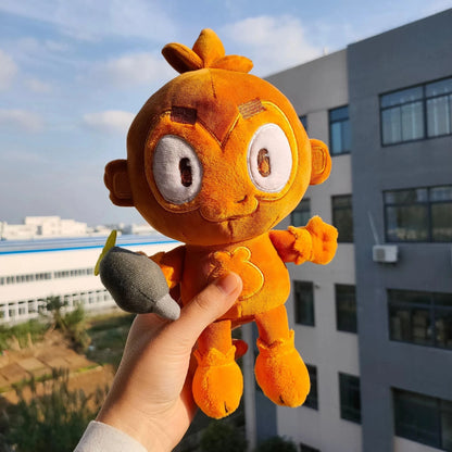 20cm Dart Monkey Plush Toys Dolls Cartoon Anime Kawaii Super Monkey King Pillow Room Decor Dolls Xmas Gift for Boys