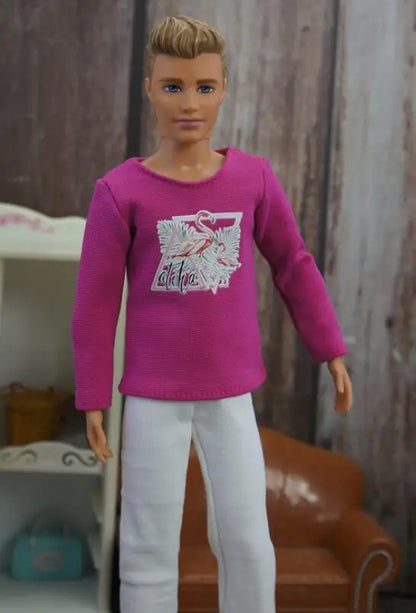 Quality 1/6 Doll Clothing Casual Wear Handmade Clothes Outfit For 29CM Ken Prince Doll Accessories DIY Doll Suits Coat Decors