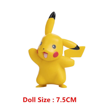 Pokemon Figures Cartoons Movie Anime Figure Mewtwo Charizard Latios Gengar Pocket Monster Action Toys Model Kids Gifts
