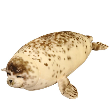 Large Kawaii Sea Lion Plush Toys Soft Marine Animal Cute Seal Stuffed Doll for Kids Gift Sleeping Pillow 3D Novelty Plaything