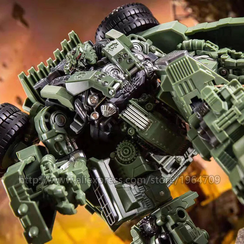 AOYI Oversize 8 IN 1 Transformation GT Devastator Toy Action Figure Cool Robot KO Excavator Model Kid Adult Gifts