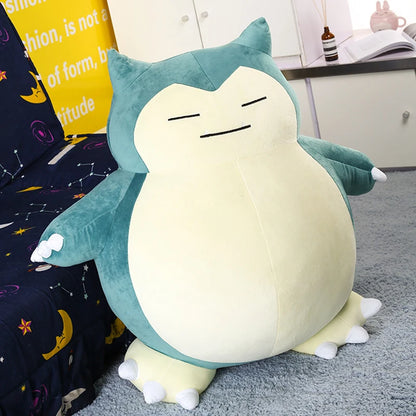 30cm/50cm Snorlax Doll Pokemon Cartoon Stuffed Plush Toy Anime Movie Pocket Monster Soft Animal Game Doll For Christmas Gift