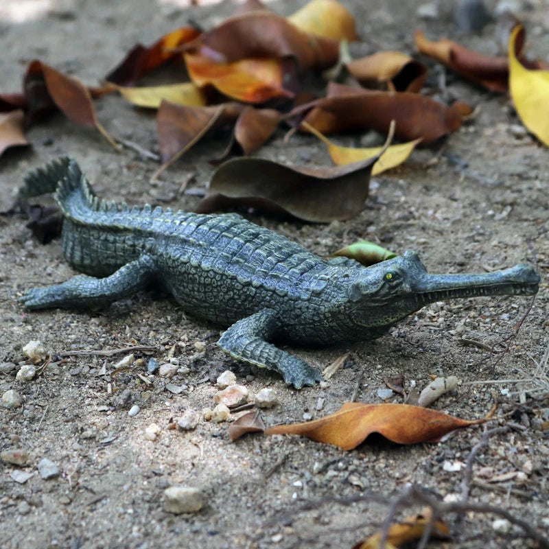 Oenux Wild Animals Action Figures Simulation Sarcosuchus Crocodiles Boar Croc Model PVC Collection Decorate Kids Educational Toy