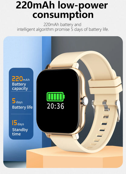 2026 New Multifunctional Smart Watch Men & Women Bluetooth Connected Phone Music Fitness Sports Bracelet Sleep Monitor watch