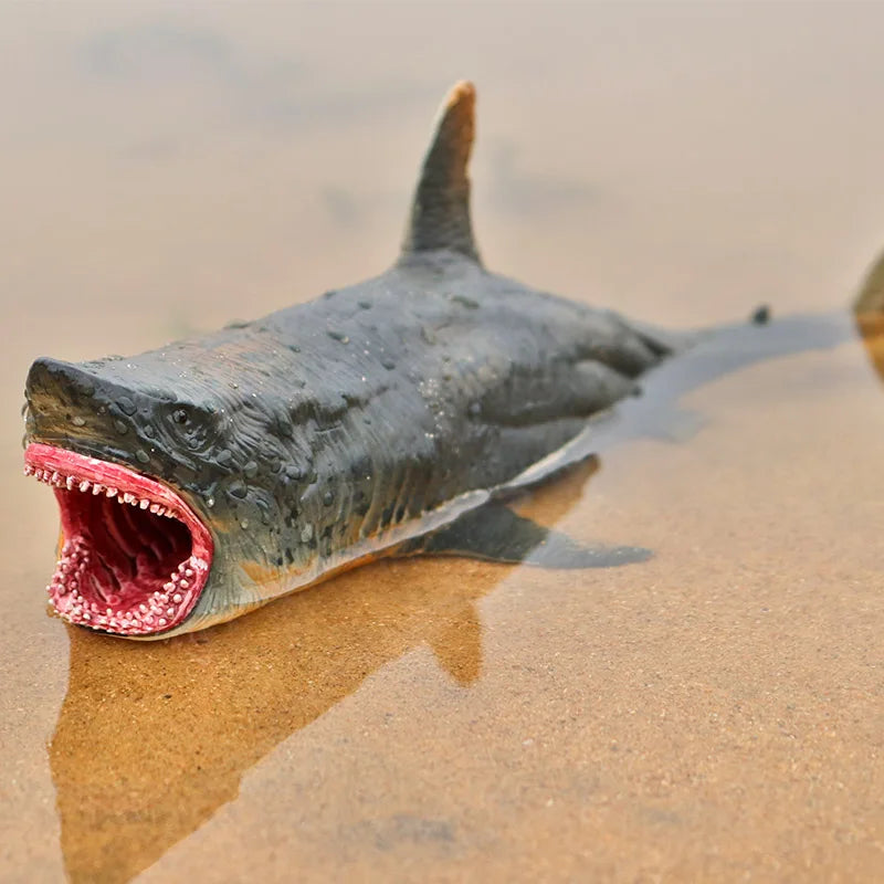 Oenux Prehistoric Savage Mosasaurus Megalodon Mammuthus Jurassic Dinosaurs Sea Life Animals Model Action Figures Toy Kids Gift