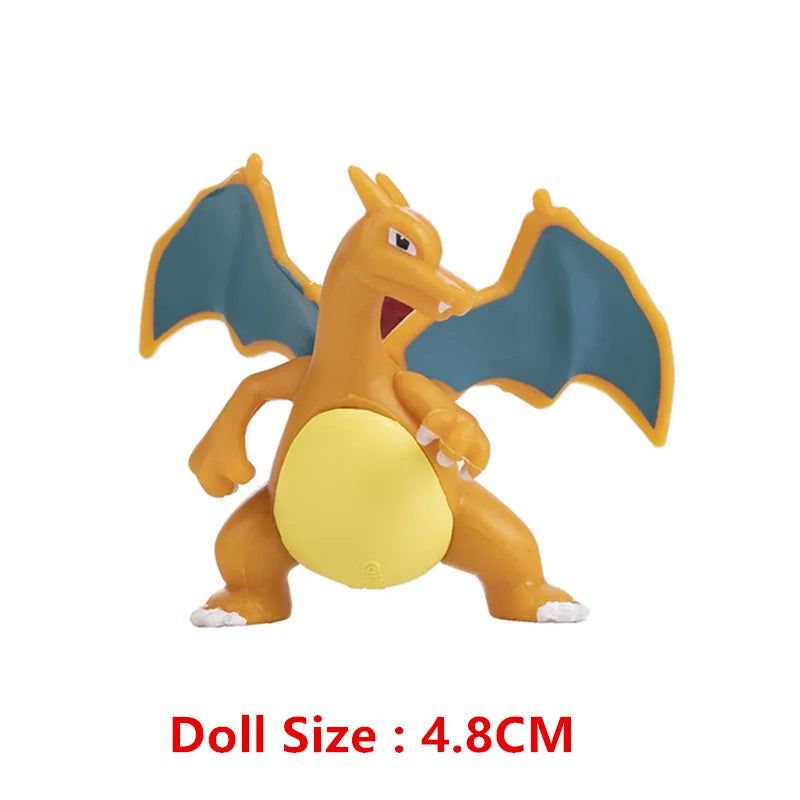 Pokemon Figures Cartoons Movie Anime Figure Mewtwo Charizard Latios Gengar Pocket Monster Action Toys Model Kids Gifts