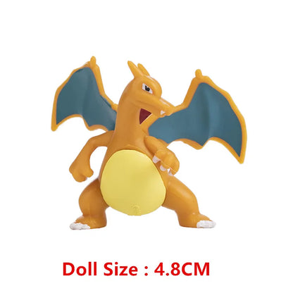 Pokemon Figures Cartoons Movie Anime Figure Mewtwo Charizard Latios Gengar Pocket Monster Action Toys Model Kids Gifts