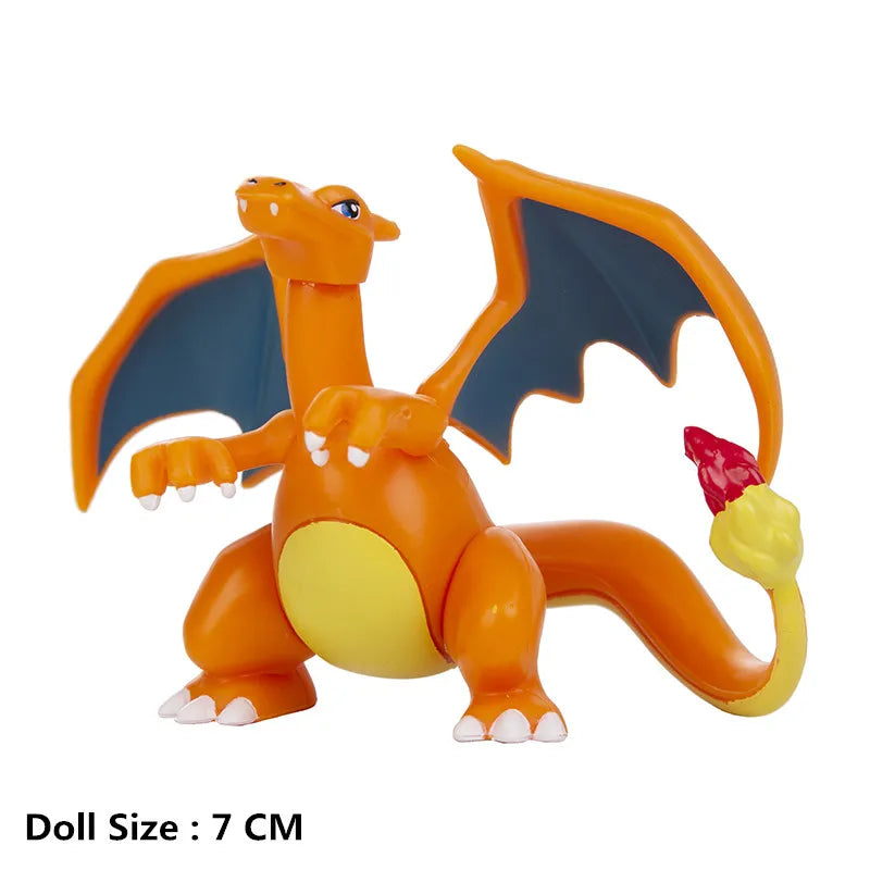 Pokemon Figures Cartoons Movie Anime Figure Mewtwo Charizard Latios Gengar Pocket Monster Action Toys Model Kids Gifts