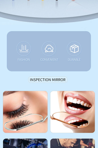 Eyelash Mirror Grafting Lash Magnifying Beauty Long Handle For Checking False Lashes Extension Makeup Tools Mirror Supplier