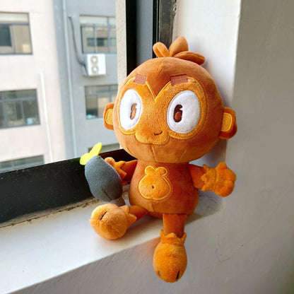 20cm Dart Monkey Plush Toys Dolls Cartoon Anime Kawaii Super Monkey King Pillow Room Decor Dolls Xmas Gift for Boys