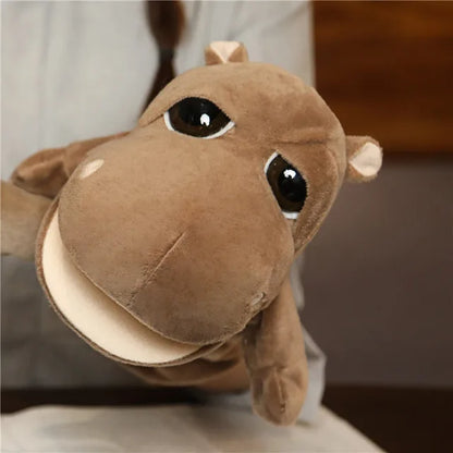 Soft Stuffed Animal Toy Story Cartoon Figure Doll Plush Toys Horse Kids Party Decoration Kawaii Hand Finger Puppet For Children