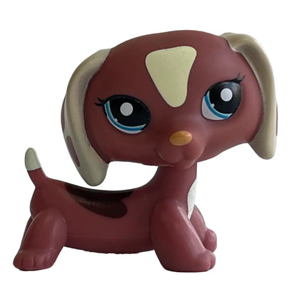 CAT rare pet lps bobble head toys short hair cat standing grey #5 #391 black #336 old original anime figure toys