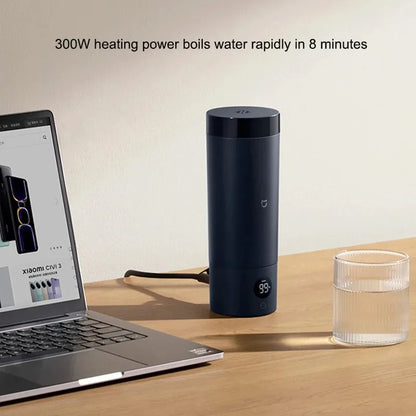 Original MIJIA Portable Electric Kettle 2 Thermos Cup Fast Water Boiler 350ml Smart Temperature Insulated Kettle Travel (CN)