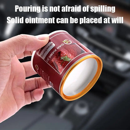 New Solid Car Aromatherapy Canned Car Interior Fragrance 60 Days Long-Lasting Air Freshener Odor Eliminator For Car Home Closet
