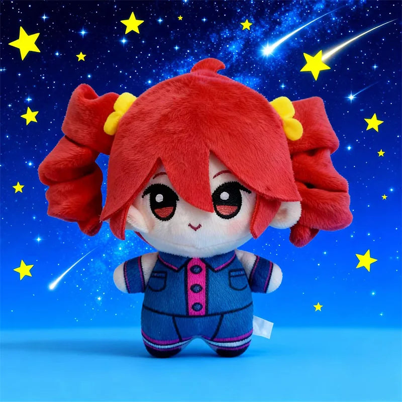 10CM Anime Kasane Teto Plush Toys Soft Sea Star Dolls Stuffed Plushies Figure Cosplay Cartoon Birthday Christmas Gifts for Fans