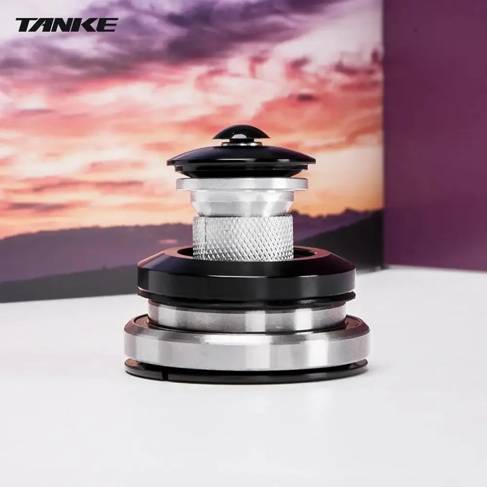 TANKE-MTB Bowl Group, Mountain Bike Aluminum Alloy Headset,Tapered Straight Fork Bearing,44-44mm/52/55/56mm,11/8 ",11/2",28.6mm