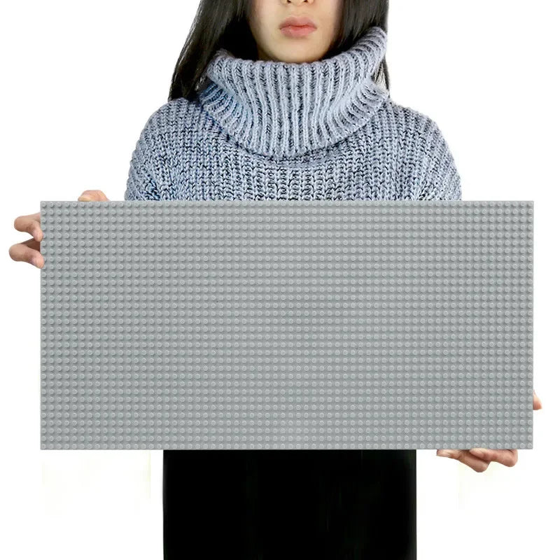 1pcs 32x64 holes single layer classic block base plate, DIY assembly block wall compatible brand toys Christmas Birthday gift