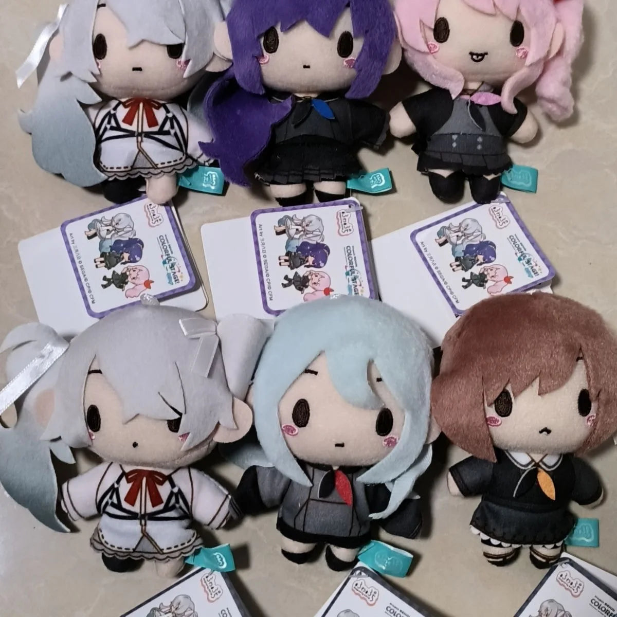 10cm Pjsk Plush Toy Keychain Project Sekai Shinonome Akito Stuffed Plush Doll Aoyagi Toya Pendant Backpack Bag Decor Gift
