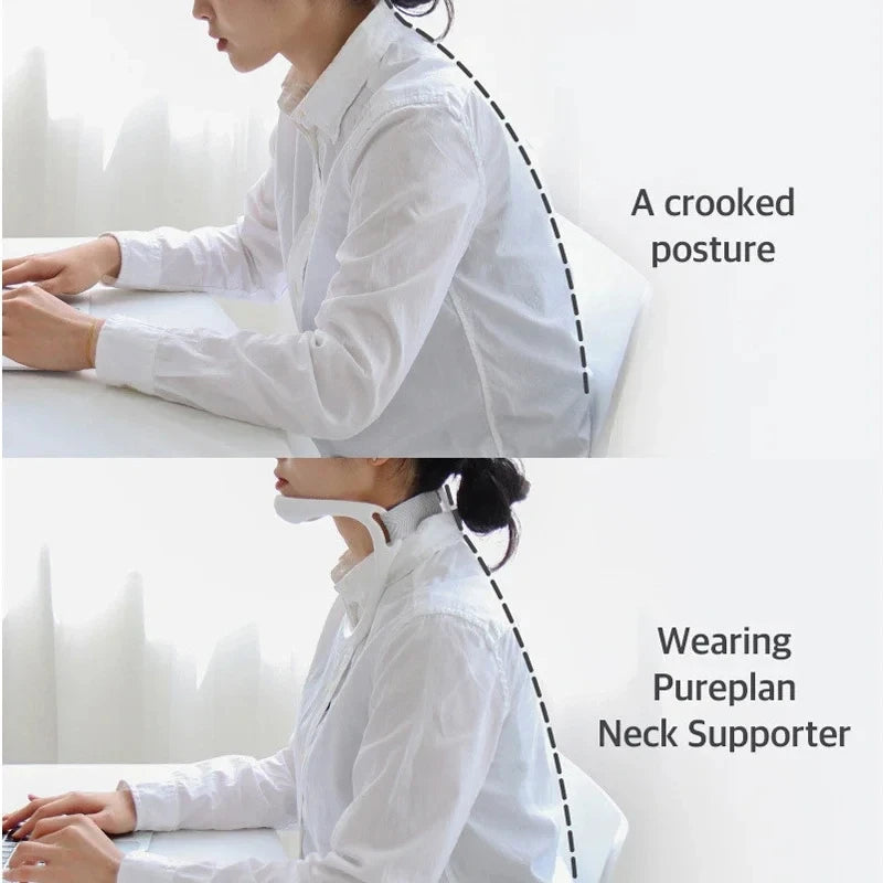 Anti-Droop Neck Support Comfortable Design Daily Neck Relaxation Aid for Natural Posture