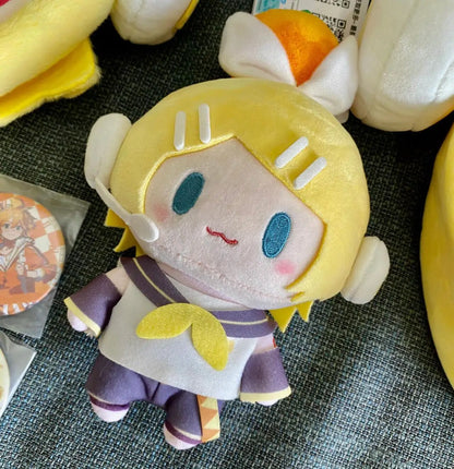 15cm Hatsune Miku Snow Series Plush Doll Kawaii Q Version Plushies Backpacks Toys Action Figures Keychain Bag Pendant Toy Gift