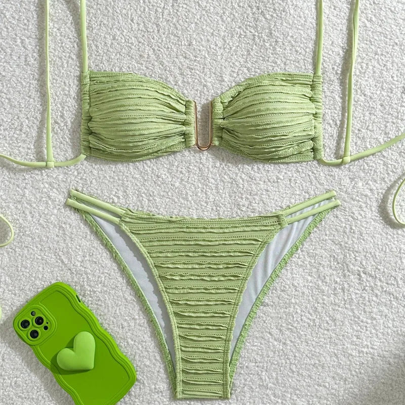 Summer Sexy Bikinis 2026 Women's Swimwear Female Swimsuit For Swim Wear Bathing Suits Brazilian Bikini Set Beachwear Pool Bather