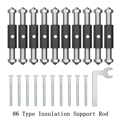 Cassette Repairer Electrical Box Repairer Cassette Screws Support Rod for Wall Mounted Switch Box